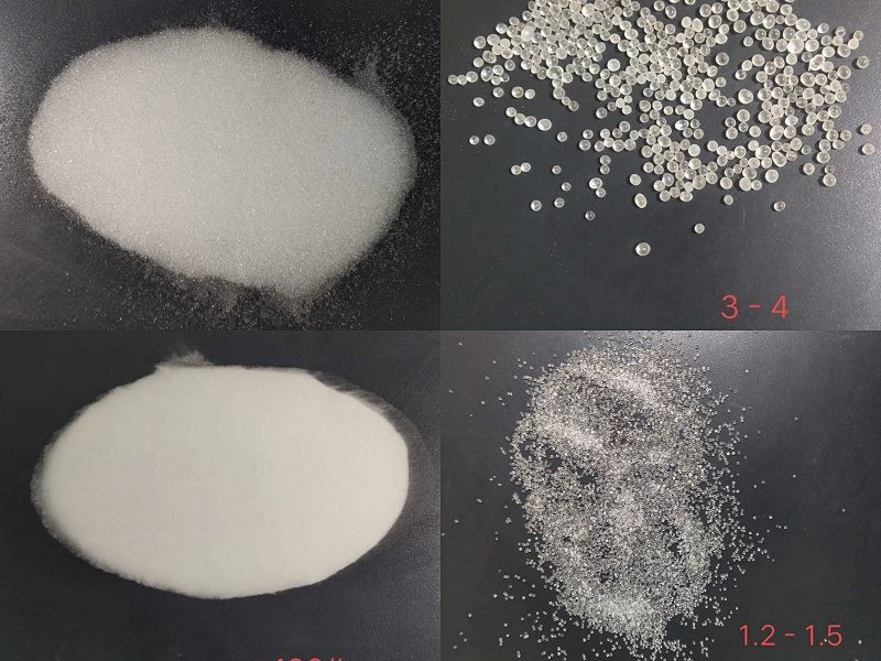 Lasihelmien käyttö